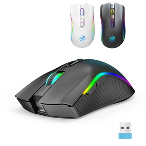 T69 2.4G RGB Luminous Wireless Mouse Type-C Rechargeable <strong>Interface</strong> 8-button Gaming Mouse - Product Image 4