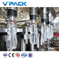 La ligne de production complète d'eau comprend le traitement de l'eau Remplissage Étiquetage Machines d'emballage Machine de fabrication de l'eau