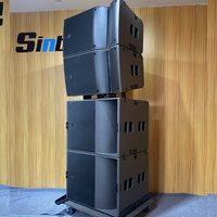 Super Bass Amplia Frecuencia Pa Sonido Música Escenario Conjunto de matriz de línea de 15 pulgadas Sistema de audio profesional pasivo para boda