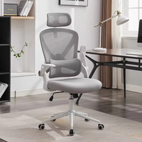Chaise de direction de luxe pour bureau et maison, pivotante, confortable, ergonomique, en maille
