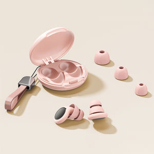 سدادات سيليكون للسباحة مضادة للضوضاء مقاومة للماء وسلامة سدادات الأذن مع شرائح كوالكوم خيارات تصنيع المعدات الأصلية - Product Image 2