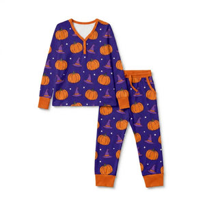 Red Berry <strong>Christmas</strong> Pajama Set Soft Cotton Breathable <strong>Pjs</strong> Set Women <strong>Kids</strong> Long Sleeve Festive Sleepwear OEM Custom Nightwear - Product Image 2