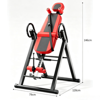Table d'inversion CZFIT pour entraînement et fitness, pliable, en acier, réglable manuellement, avec ceinture de protection, machine d'étirement