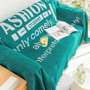 Prezzo all'ingrosso Super morbido e soffice coperta americana coperta arazzo tessuto copridivano bohémien coperta - Product Image 2