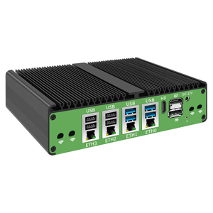 <span class=keywords><strong>Mini</strong></span> PC Industrial Integrado I7 de 4 Gigabit LAN, Sin Ventilador, X86, RS232 COM, Edge Computing, IoT <span class=keywords><strong>Gateway</strong></span>, Linux, Win11, Barebone, IPC - Product Image 3
