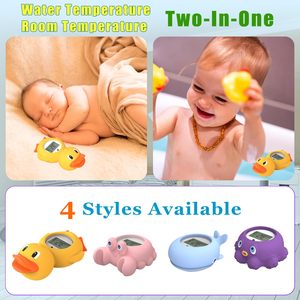 Termómetro Digital de Agua para Baño Infantil con Forma de Cangrejo, Termómetro de Plástico con Forma de Animal, Termómetros Domésticos WL-2310 - Product Image 6