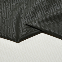 Tissu en cuir PU de qualité supérieure, écologique, simulant le grain de litchi, extensible, résistant à l'abrasion, pour vêtements