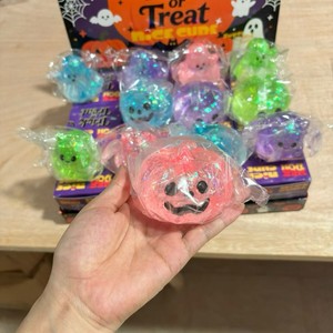 Nuevos Juguetes Antiestrés de Halloween, Bolas de Descompresión de Malta Suave con Forma de Fantasma y Murciélago, Divertidos Juguetes de Fiesta de Rebote Lento - Product Image 5