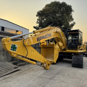 รถขุดไฮดรอลิกแบบตีนตะขาบ KOMATSU PC210 มือสอง นำเข้าจากต่างประเทศ แท้ 99% สำหรับงานก่อสร้าง ขาย - Product Image 2