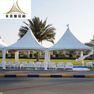 Hoge Kwaliteit Outdoor Pvc 3X3M 4X4M 5X5M 6X6M Feest Evenement Bruiloft Pagode Tenten Met Aluminium Frame - Product Image 4
