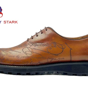 Zapatos de Cuero Genuino Dreamy Stark Premium Signature Personalizables para Hombre, Formales, Casuales, Planos, Ligeros, para Otoño - Product Image 3