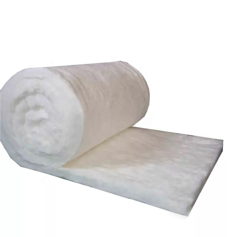 Glass Fiber Heat Insulation Materials Cotton Formaldehyde Free Glass Wool Felt Without Veneer