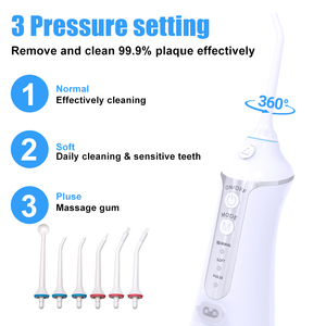 Idropulsore Dentale Portatile Senza Fili a Batteria con 5 Modalità, Impermeabile IPX8, Pulizia Elettrica a Getto - Product Image 2