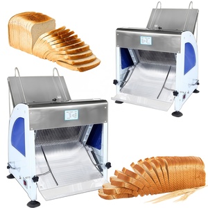Trancheuse à pain électrique à vendre, état neuf, haute vitesse, 31 lames pour pain de mie, pain à <span class=keywords><strong>hamburger</strong></span> - Product Image 1