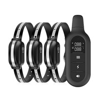 Collar de Adiestramiento para Perros de 3 Canales, Resistente al Agua IP67, con Control Remoto, Vibración, Sonido y Función Antiladridos, Dispositivo de Adiestramiento para Mascotas