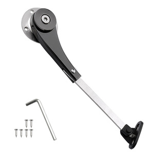 JINNATE Cabinet <b>Door</b> Fold Down Support Rod 2.5 Mm Iron Zinc Alloy Surface Mount Soft Closing Minimalist Design - Product Image 5