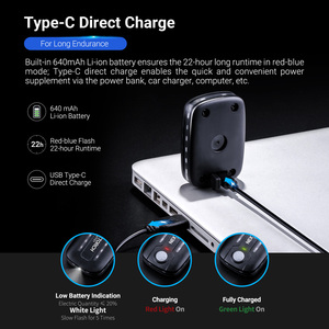 ไฟฉายคาดไหล่แบบ LED รุ่น UT21 ไฟฉายยุทธวิธี อุปกรณ์เสริมอื่นๆ ไฟฉายแบบชาร์จได้ - Product Image 5