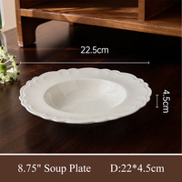 Service de table en céramique à motif floral en relief, assiettes à steak et à dessert en porcelaine, tasses à café et soucoupes pour la maison et les réceptions – Vente en gros