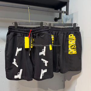 Shorts amples en coton épais 100 % de qualité supérieure pour homme, parfaits pour l'été - Product Image 1