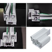 Barato diseño moderno Upvc/ Pvc/ventana corredera de vidrio de plástico mejor precio en Filipinas
