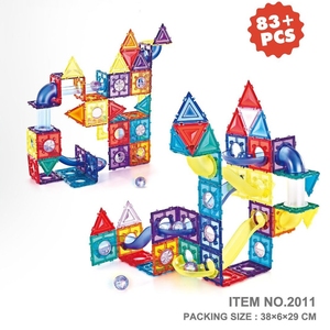 Đá Cẩm Thạch Chạy Đồ Chơi DIY Mê Cung Gạch Trượt Quả Bóng Lăn Đua Theo Dõi Trò Chơi Đồ Chơi Gạch Racing Khối Thiết Lập Xây Dựng Khối Cho Trẻ Em Đồ Chơi - Product Image 2