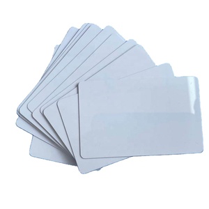Carte vierge magnétique CR80 en PVC, <span class=keywords><strong>impression</strong></span> numérique laminée, carte d'identité professionnelle blanche, étiquettes NFC 213/215/216, puce 13,56 MHz avec gaufrage - Product Image 5