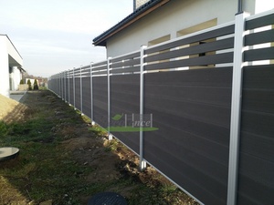 Clôture de <span class=keywords><strong>jardin</strong></span> moderne décorative pour l'extérieur en Europe, prix des murs de clôture de <span class=keywords><strong>jardin</strong></span> en WPC pour les villas - Product Image 6
