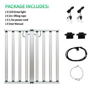 ג 'ויסטאר 800w ספקטרום מלא ppf 2100umoi/j הוביל לגדול אורות 1100x * 1090 * 70nm בגודל אלומיניום עעמת צמח לגדול אורות - Product Image 1