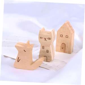 Présentoir de menu en bois massif pour bureau, porte-cartes de visite, organiseur de courrier, support pour cartes de mariage - Product Image 1