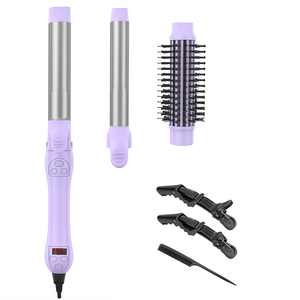 <span class=keywords><strong>Rizador</strong></span> de Pelo Automático Rotatorio de Múltiples Cabezales Ulelay, Plancha de Pelo Iónica de Doble Superficie Lisa Antiencrespamiento, <span class=keywords><strong>Rizador</strong></span> Profesional - Product Image 1