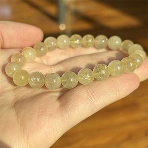 Bracelet en pierre naturelle avec perles de verre colorées pour la prospérité professionnelle – Offre directe usine, conception personnalisée - Product Image 4