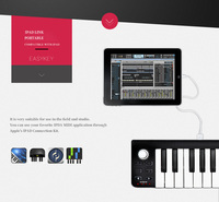 Clavier MIDI portable, pad musical, contrôleur DJ électroacoustique, clavier à détection de force, clavier arrangeur MIDI, EASYPAD12 Pad