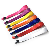 Nouveautés Plaque Complète Sublimation Stock Couleur Tissu Bracelet Réglable Brillant Satin Tissu Ruban Bracelet Acheté en Ligne