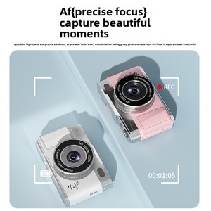 กล้องดิจิตอลสำหรับเด็ก ความละเอียดสูงพิเศษ 75MP ซูม 18 เท่า หน้าจอ HD ขนาด 2.8 นิ้ว พกพาสะดวก พร้อมตัวเลือกฟิลเตอร์ - Product Image 2
