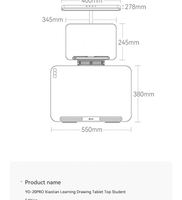 Support de Lecture YD-20Pro+ Haut de Gamme avec Lampe de Protection Oculaire Ra98 CRI Élevé, Support de Livre en Bois Réglable pour Étudiants et Enfants 2026