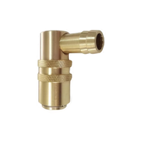 TV6510 9013 2019/90 TALKOB 180 ℃ Débit Moule Refroidissement Partie 90 Coude Tuyau Pagode Plug 13mm Laiton Mamelon Femelle Accouplement Rapide Prises