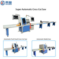 Scie circulaire CNC à alimentation horizontale automatique pour une traitement rapide des données et une coupe de haute précision