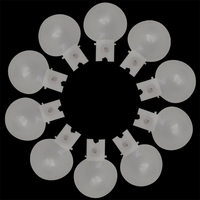 Bol abreuvoir automatique pour ballon, pieuvre, oiseau, poulet, caille, mamelon, bol d'eau blanche,