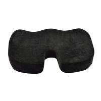 Coussin arrière en mousse à mémoire de forme, oreiller arrière haute densité pour conducteur de voiture et bureau