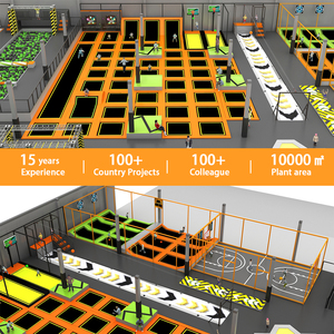 Parc de trampoline d'escalade écologique de haute qualité et <span class=keywords><strong>centre</strong></span> de jeux pour aire de jeux intérieure pour enfants avec couleur et taille personnalisées - Product Image 3