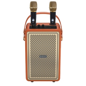 Máy Hát Cho Karaoke Màu Xanh Răng Powered Cổ Điển Loa Di Động Ngoài Trời 35W Karaoke Loa Với 2 Mic <span class=keywords><strong>Philippines</strong></span> - Product Image 1