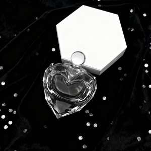 Lujo exquisito 50ml y 100mL botellas de perfume de vidrio en forma de corazón con caja de embalaje Almacenamiento de perfume de <span class=keywords><strong>moda</strong></span> - Product Image 5