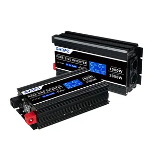 Power Inverter 12v 220v 1000w mini 12v to 220v Electric Pure Sine Wave Car Inverter Converter