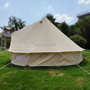 Vente en gros de tentes à cloche robustes Tente de couchage en toile de coton Fabricant de camping glamping en plein air - Product Image 4