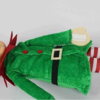 Paires de poupées elfes de Noël en peluche JQ Wholesale, décorations suspendues pour arbre de Noël et emballage cadeau