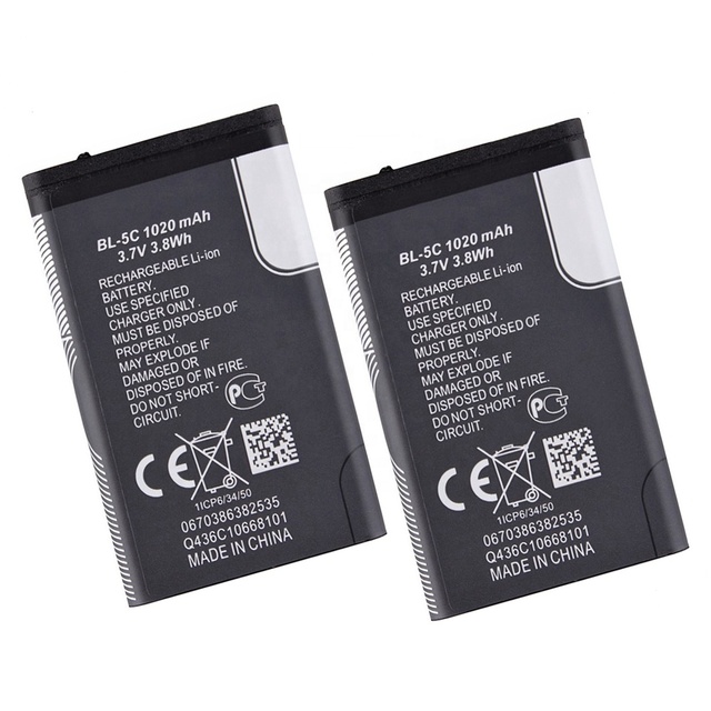 Factory Direct Supply Lithium Battery Replacement for BL-4C BL/5C AAA Grade Battery Cell