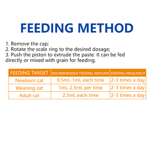 Pâte nutritionnelle pour la perte de poids et la prévention de la perte de poils chez le <span class=keywords><strong>chat</strong></span>, santé de la peau et du pelage, santé digestive, toutes races - Product Image 6