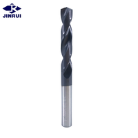 Foret hélicoïdal à revêtement CNC JR127, tige droite, 2 mm-2,5 mm, HRC65, carbure, foret pour trous profonds