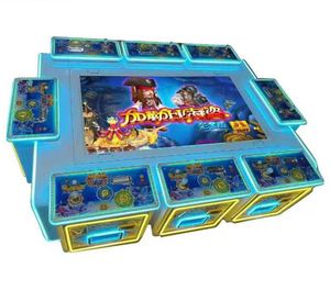 Arcade Hunter Fish Table, machine de pêche à jetons avec loterie métallique, garantie 1 an, grand jeu vidéo pour usage intérieur - Product Image 1