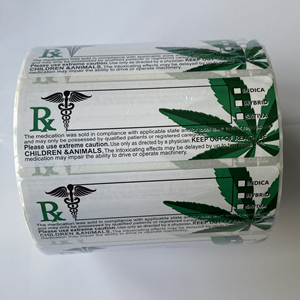 3x1 inç 1000 etiketleri CA uyumlu eczane kimlik çıkartmaları kendinden yapışkanlı California tıbbi RX uyarı etiketleri - Product Image 4